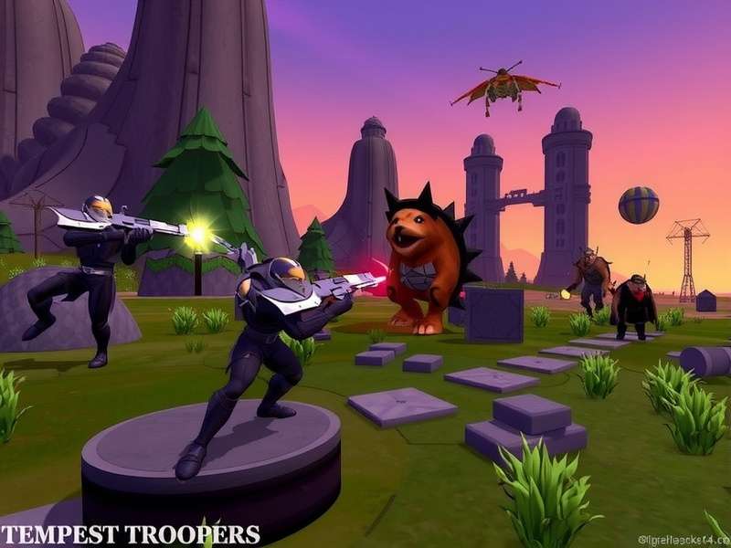 Tempest Troopers Gameplay Screenshot